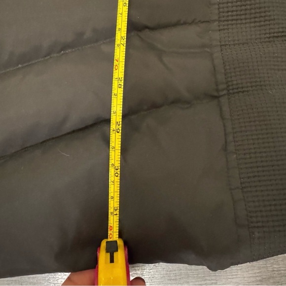 Michael Kors Army Green Puffer Coat with Fur Trim- Excellent Condition - Picture 4 of 5